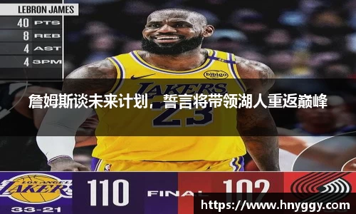 詹姆斯谈未来计划，誓言将带领湖人重返巅峰